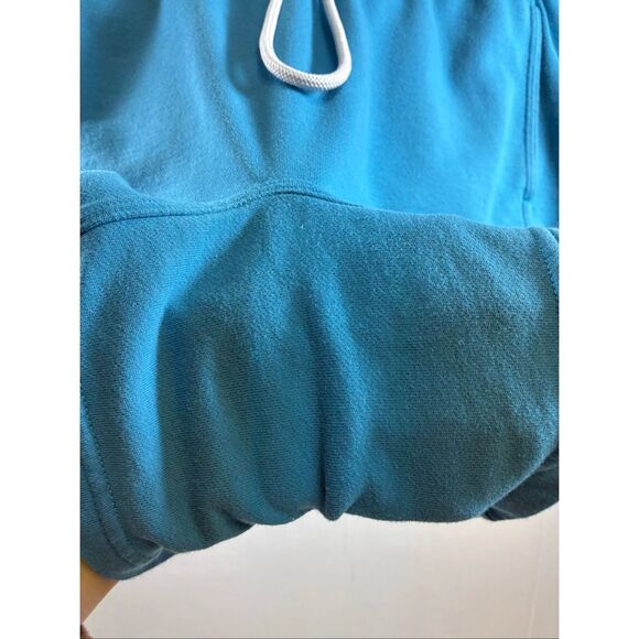 Adidas Cotton Pull-up Shorts in Blue Size L - Picture 6 of 9